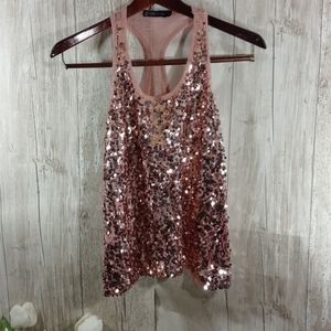Grass Collection | Sequin pink | S